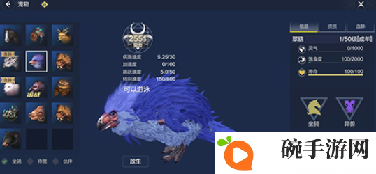 妄想山海新手坐骑怎么选择 妄想山海宠物坐骑图鉴大全