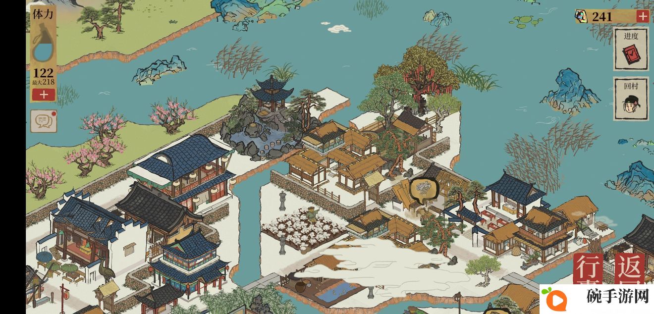 江南百景图桃花村文化安居布局指南 桃花村文化安居布局图文攻略