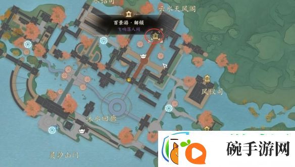 诛仙世界灵汐阁百景游观景点位置详解