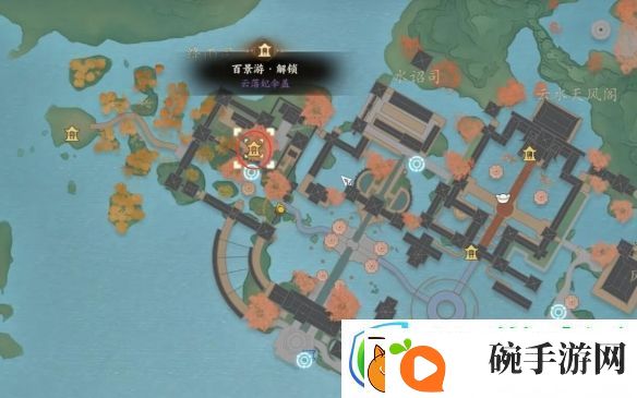 诛仙世界灵汐阁百景游观景点位置详解
