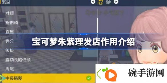 宝可梦朱紫理发店作用是什么