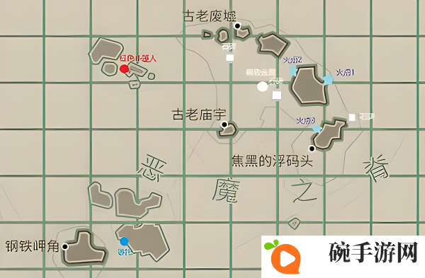 《渔帆暗涌》扭动鲨位置一览