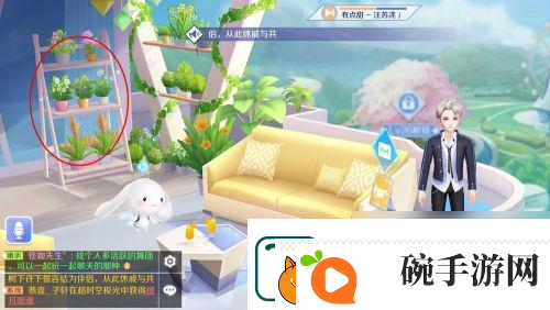 qq炫舞怎么插花