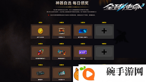 爱玩人士狂喜全球使命315件大杀器新春送
