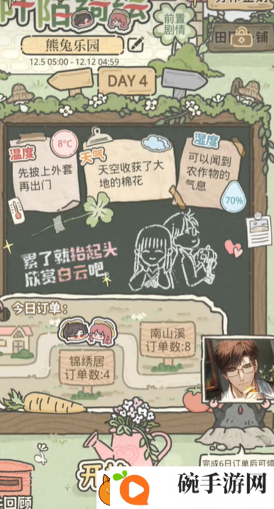 光与夜之恋阡陌绮绘第四天怎么过