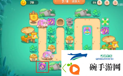保卫萝卜4第7关怎么过