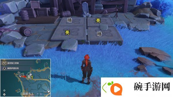 浏览原神清籁岛石板怎么踩清籁岛石板解谜攻略