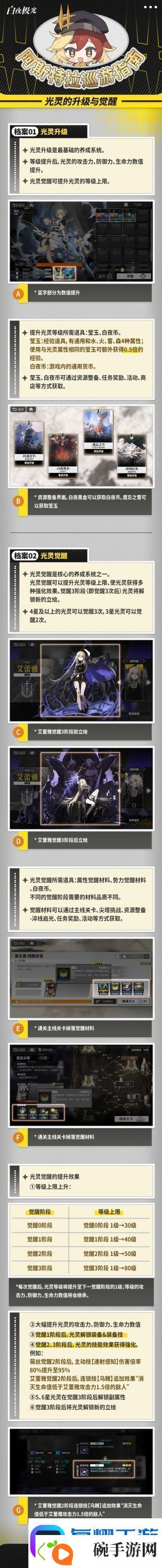 白夜极光光灵培养攻略