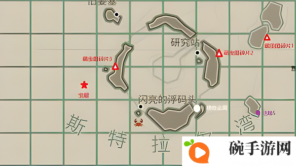 《渔帆暗涌》棘冠海星位置一览