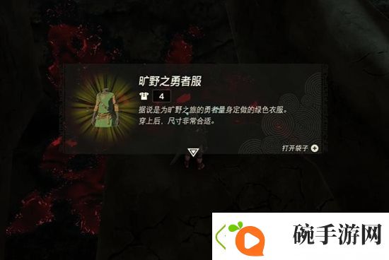 塞尔达传说王国之泪旷野勇者套获取攻略