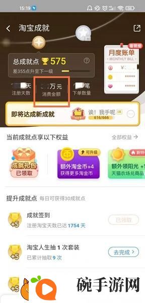 淘宝怎么看一共花了多少钱